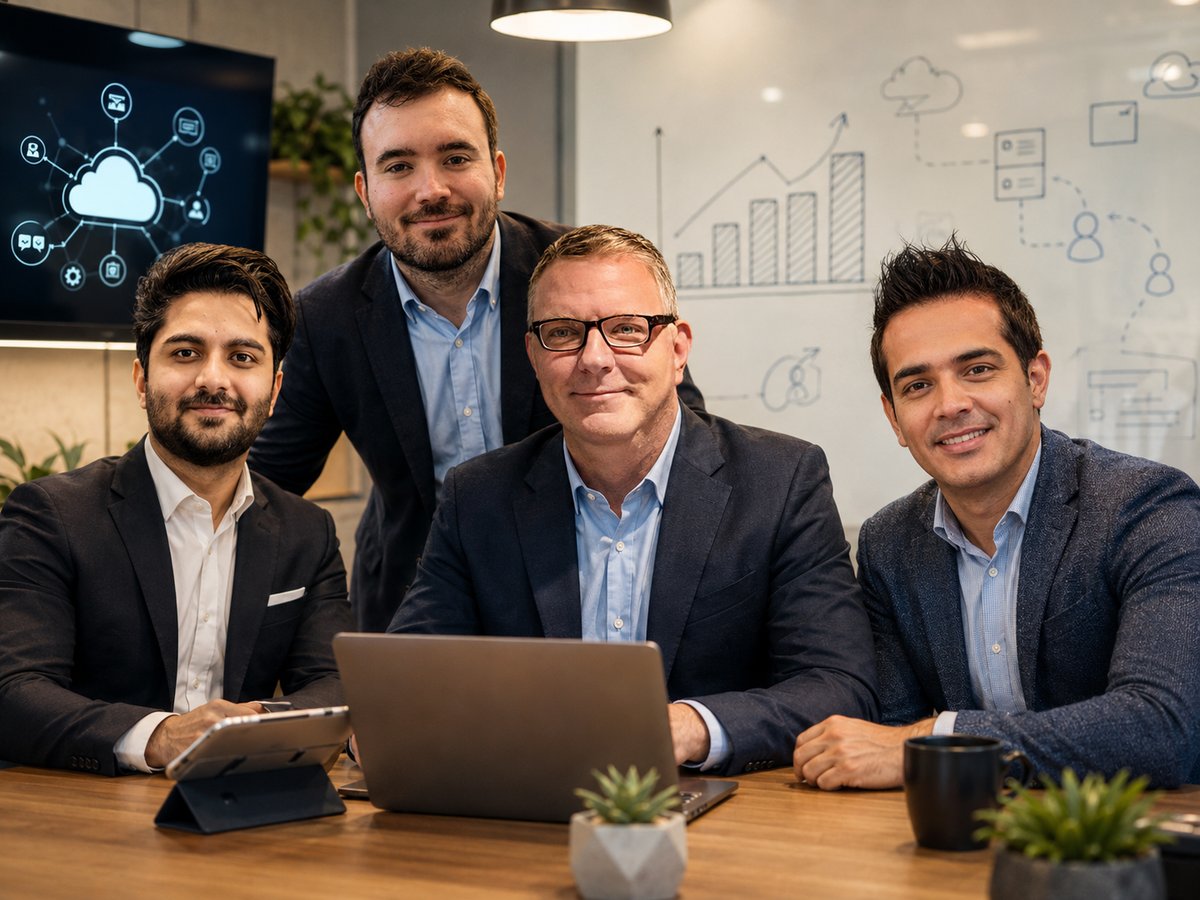 The Hawkins Consulting team at a client planning session
